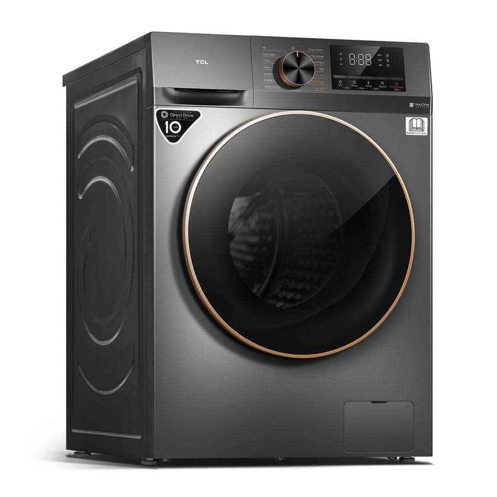 TCL Front Loading Inverter Washer & Dryer 10.0KG