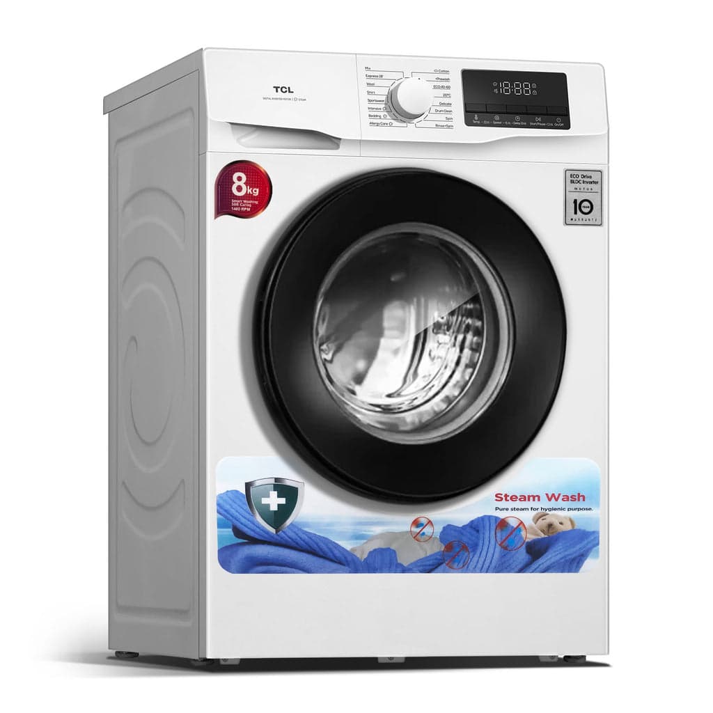 TCL Front Loading Washing Machine 8.0KG